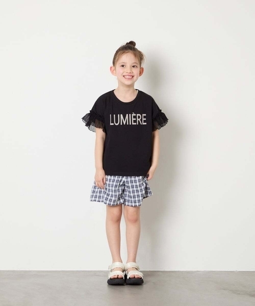 a.v.v（アーヴェヴェ）の「[120-160]【セットアップ可能】タックショートパンツ（その他パンツ・キッズ・ミント/ネイビー・120/130/150/140/160）」の16枚目の写真