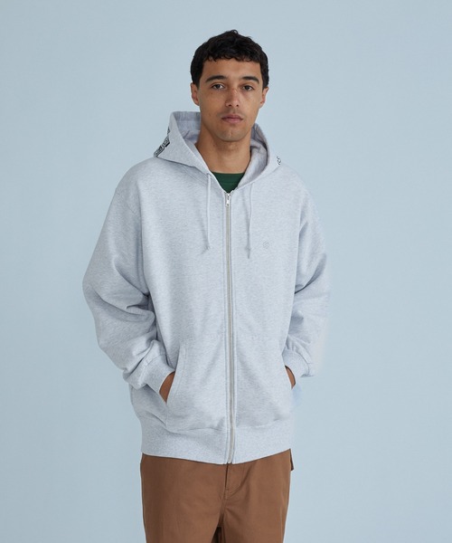 SILAS(サイラス)の「ARCHIVE MASHUP HOODED ZIP SWEATSHIRT(パーカー・メンズ・アッシュ/ブラック/ネイビー・M/XL/L)」の3枚目の写真