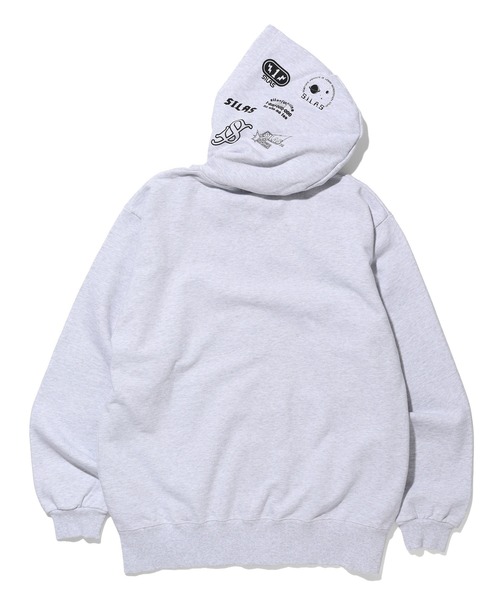 SILAS(サイラス)の「ARCHIVE MASHUP HOODED ZIP SWEATSHIRT(パーカー・メンズ・アッシュ/ブラック/ネイビー・M/XL/L)」の17枚目の写真