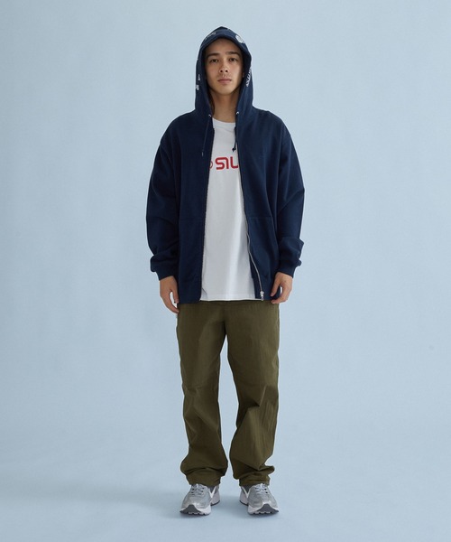 SILAS(サイラス)の「ARCHIVE MASHUP HOODED ZIP SWEATSHIRT(パーカー・メンズ・アッシュ/ブラック/ネイビー・M/XL/L)」の18枚目の写真