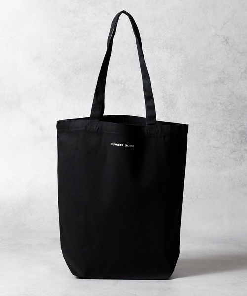 HAND PAINTED Number⑨ CANVAS TOTE BAG / ハンドペイント