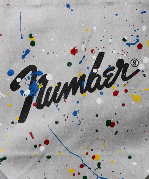 HAND PAINTED Number⑨ CANVAS TOTE BAG / ハンドペイント