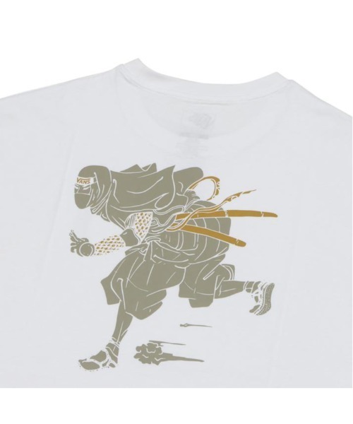 VANS(バンズ)の「VANS ヴァンズ NINJA SS TEE ショートスリーブ VN0011YDWHT ABC-MART限定 WHITE(Tシャツ/カットソー・メンズ・ホワイト・XX-LARGE/X-LARGE/LARGE/MEDIUM/SMALL)」の3枚目の写真