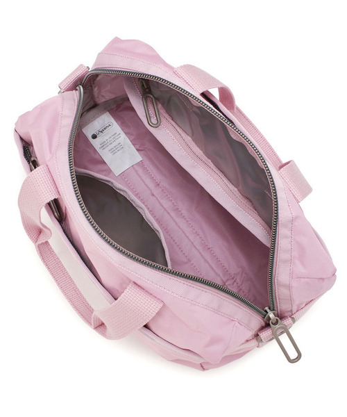 LeSportsac（レスポートサック）の「SMALL UPTOWN SATCHEL ソフトモーブC（ショルダーバッグ・レディース・ピンク・FREE）」の10枚目の写真