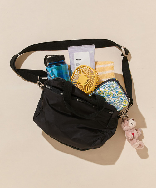 LeSportsac（レスポートサック）の「SMALL UPTOWN SATCHEL ソフトモーブC（ショルダーバッグ・レディース・ピンク・FREE）」の12枚目の写真