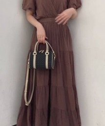 ST Jacquard ボストンバッグ