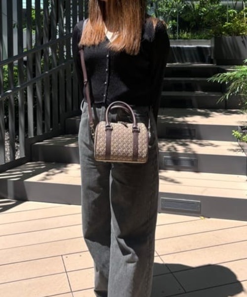ST Jacquard ボストンバッグ（ハンドバッグ）｜Samantha Thavasa
