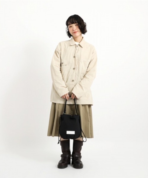 Manhattan Portage（マンハッタンポーテージ）の「Rose Hill Drawstring Bag Padded Polyester Poplin（ショルダーバッグ・レディース・ブラック・X-SMALL）」の9枚目の写真