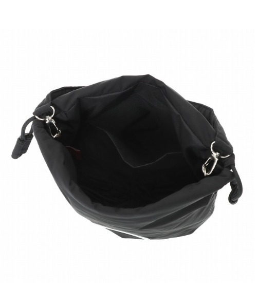 Manhattan Portage（マンハッタンポーテージ）の「Rose Hill Drawstring Bag Padded Polyester Poplin（ショルダーバッグ・レディース・ブラック・X-SMALL）」の5枚目の写真