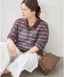 JOURNAL STANDARD | シアーカノコボーダーポロシャツ(Tシャツ/カットソー)