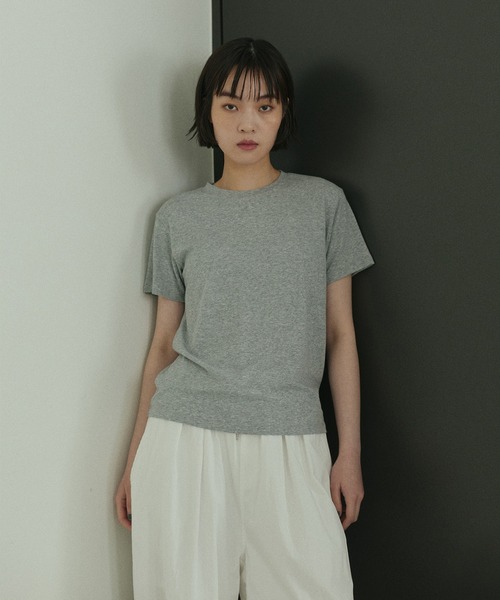  hellam（へラム）の「マルチウェイスカーフセットTシャツ（Tシャツ/カットソー・レディース・ホワイト/杢グレー/ブラック・FREE）」の21枚目の写真