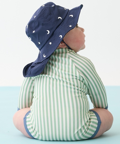 petit main(プティマイン)の「【SWIM】babyboysラッシュガード(ラッシュガード・キッズ・ライトグリーン/ライトベージュ・80cm/70cm)」の3枚目の写真