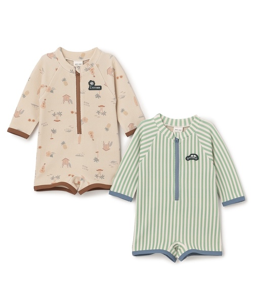 petit main(プティマイン)の「【SWIM】babyboysラッシュガード(ラッシュガード・キッズ・ライトグリーン/ライトベージュ・80cm/70cm)」の11枚目の写真