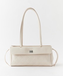 Diamond Quilt Faux Leather Square Shoulder Bag / ダイヤキルト フェイクレザー スクエアショルダーバッグ 2026年春夏
