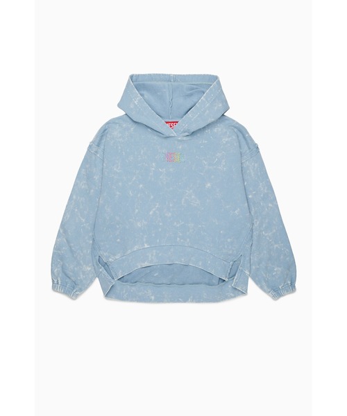 DIESEL(ディーゼル)の「キッズ プルオーバーパーカー SLOXY(パーカー・キッズ・パープル/ライトブルー・4Y/14Y/8Y/6Y/12Y/10Y)」の1枚目の写真