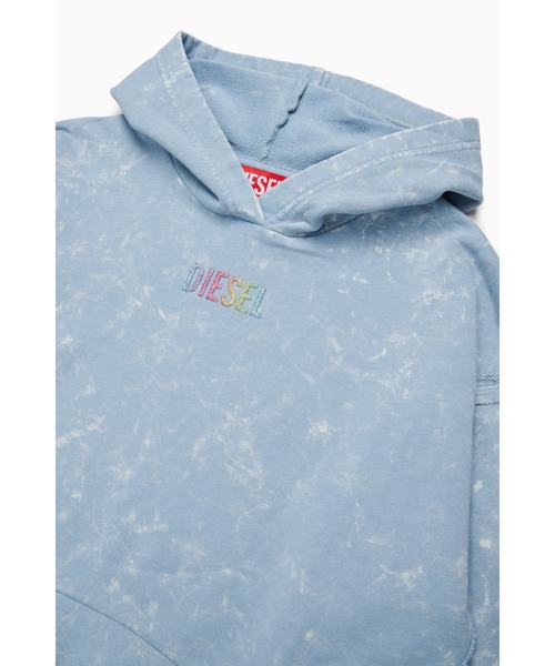 DIESEL(ディーゼル)の「キッズ プルオーバーパーカー SLOXY(パーカー・キッズ・パープル/ライトブルー・4Y/14Y/8Y/6Y/12Y/10Y)」の7枚目の写真
