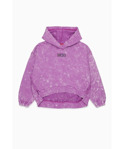 DIESEL(ディーゼル)の「キッズ プルオーバーパーカー SLOXY(パーカー・キッズ・パープル/ライトブルー・4Y/14Y/8Y/6Y/12Y/10Y)」の5枚目の写真