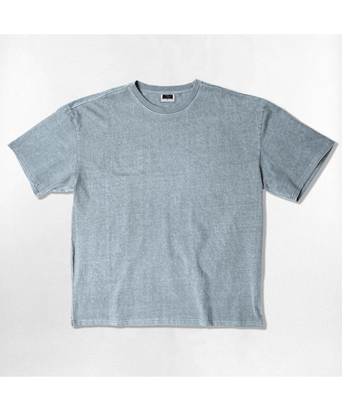 NOTUSUAL(ノットユージュアル)の「ユーズアルオーバーフィットピグメント半袖Tシャツ5カラー(Tシャツ/カットソー・レディース・ベージュ/ライトグレー/スカイブルー/チャコール/グリーン・SMALL/MEDIUM/LARGE/X-LARGE)」の5枚目の写真