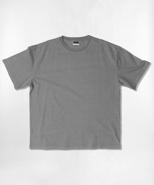 NOTUSUAL(ノットユージュアル)の「ユーズアルオーバーフィットピグメント半袖Tシャツ5カラー(Tシャツ/カットソー・レディース・ベージュ/ライトグレー/スカイブルー/チャコール/グリーン・SMALL/MEDIUM/LARGE/X-LARGE)」の8枚目の写真