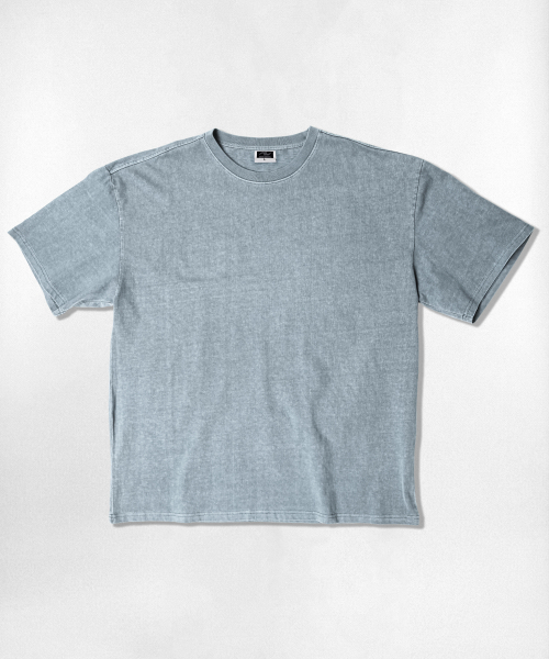 NOTUSUAL(ノットユージュアル)の「ユーズアルオーバーフィットピグメント半袖Tシャツ5カラー(Tシャツ/カットソー・レディース・ベージュ/ライトグレー/スカイブルー/チャコール/グリーン・SMALL/MEDIUM/LARGE/X-LARGE)」の11枚目の写真