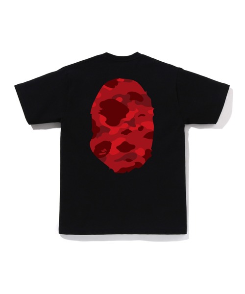 A BATHING APE(アベイシングエイプ)の「COLOR CAMO BIG APE HEAD TEE(Tシャツ/カットソー・メンズ・ホワイト×ネイビー/ホワイト×レッド/ホワイト系その他3/ブラック系その他6/ブラック×ブルー/ブラック×パープル/ホワイト×パープル/ブラック×レッド・XXX-LARGE/SMALL/X-LARGE/LARGE/XX-LARGE/MEDIUM)」の14枚目の写真