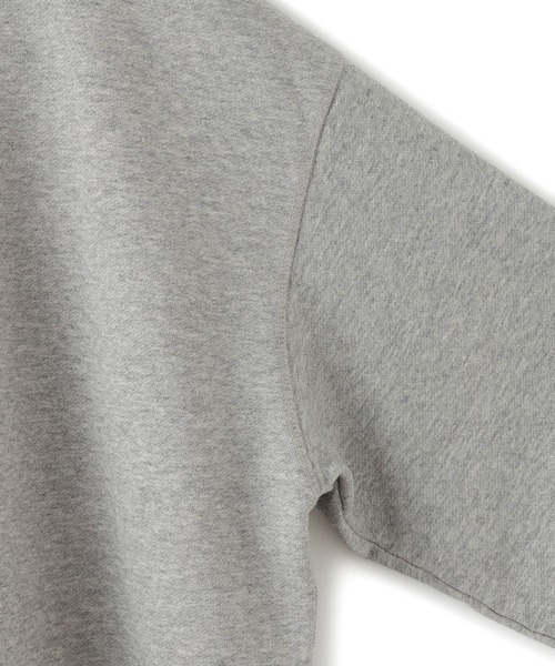 GANNI(ガニー)の「【GANNI for ADAM ET ROPE'】別注Isoli Crewneck BD Oversized(スウェット・レディース・チャコールグレー/グレー・S)」の8枚目の写真