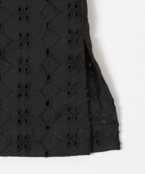 ITEMS URBANRESEARCH(アイテムズ アーバンリサーチ)の「レース開襟シャツ(シャツ/ブラウス・レディース・ブラック/ホワイト・FREE)」の20枚目の写真