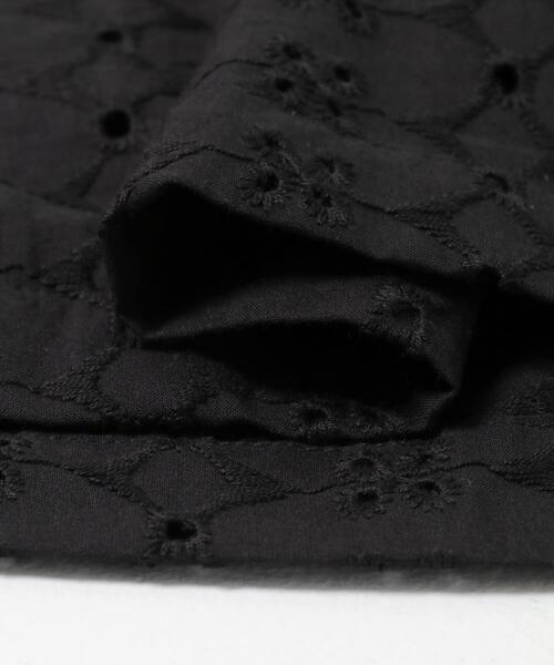 ITEMS URBANRESEARCH(アイテムズ アーバンリサーチ)の「レース開襟シャツ(シャツ/ブラウス・レディース・ブラック/ホワイト・FREE)」の22枚目の写真