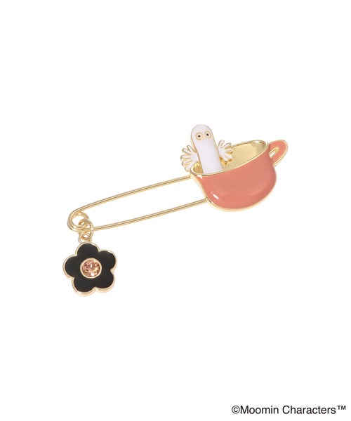 思い出のマーニー　ブローチ MOOMIN×MQニョロニョロ ブローチ（ブローチ/コサージュ）｜MARY QUANT