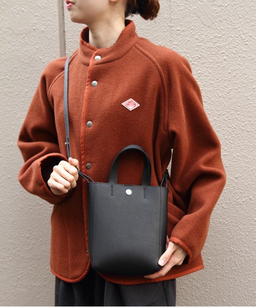 ORCIVAL（オーシバル）の「ORCIVAL/オーシバル　レザーショルダーバッグ　LEATHER SHOULDER BAG　OR-H0346 DFT（ショルダーバッグ・レディース・ブラック/ダークベージュ・FREE）」の3枚目の写真