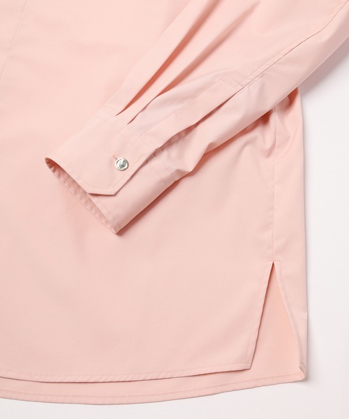 CULLNI(クルニ)の「High Count Broadcloth Embroidery Patch Long Sleeve Cleric Shirt(シャツ/ブラウス・メンズ・ピンク/ブラック・2/1)」の11枚目の写真
