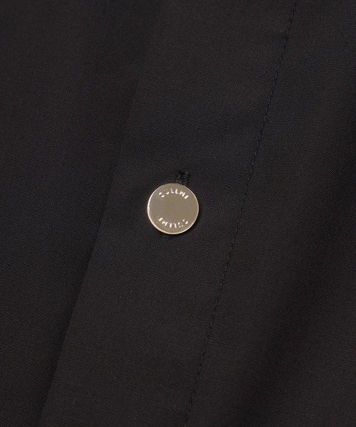 CULLNI(クルニ)の「High Count Broadcloth Embroidery Patch Long Sleeve Cleric Shirt(シャツ/ブラウス・メンズ・ピンク/ブラック・2/1)」の14枚目の写真