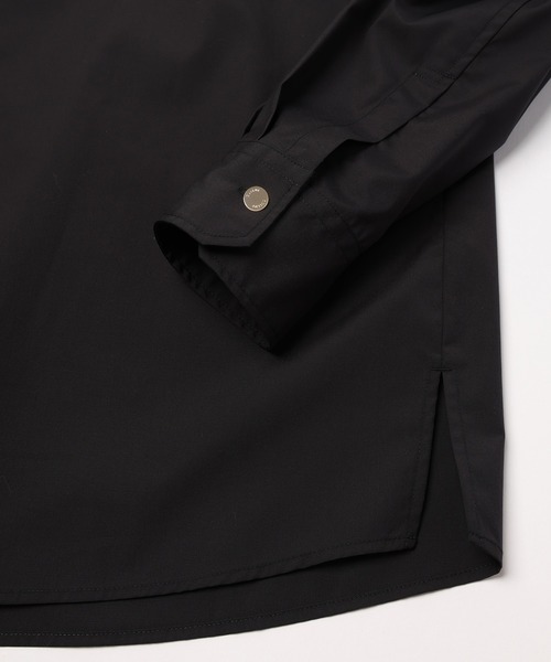 CULLNI(クルニ)の「High Count Broadcloth Embroidery Patch Long Sleeve Cleric Shirt(シャツ/ブラウス・メンズ・ピンク/ブラック・2/1)」の16枚目の写真