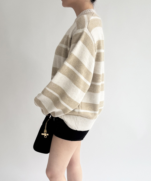 EDIT. FOR LULU(エディットフォールル)の「【ROLLA'S/ローラス 】 SOFIA SWEATER(ニット/セーター・レディース・ベージュ・FREE)」の3枚目の写真