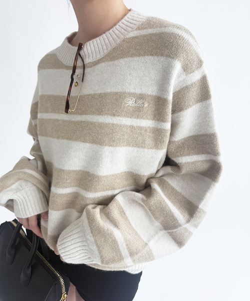 EDIT. FOR LULU(エディットフォールル)の「【ROLLA'S/ローラス 】 SOFIA SWEATER(ニット/セーター・レディース・ベージュ・FREE)」の5枚目の写真