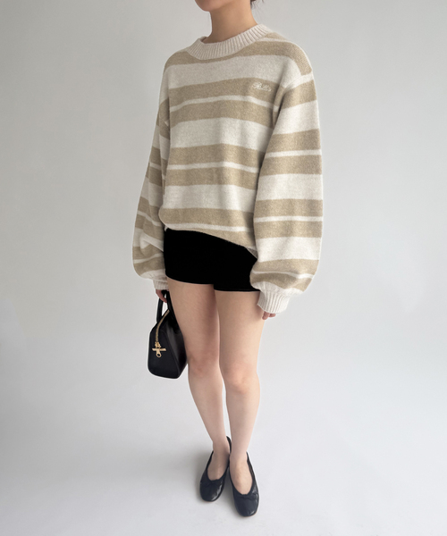 EDIT. FOR LULU(エディットフォールル)の「【ROLLA'S/ローラス 】 SOFIA SWEATER(ニット/セーター・レディース・ベージュ・FREE)」の6枚目の写真