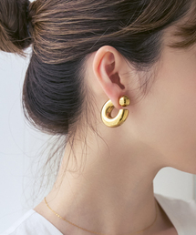 Noble | PETER+JUNE/ピーターアンドジューン Riley Jacket Hoops(ピアス(両耳用))