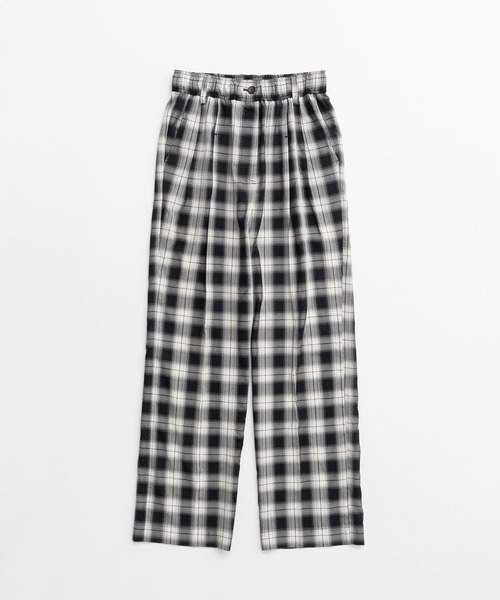 PRANK PROJECT(プランクプロジェクト)の「【2026Autumn Pre-Order】シルキーイージースラックス / Silky Easy Slacks(スラックス・レディース・ピンク/ブラック/マルチ・38/36)」の18枚目の写真