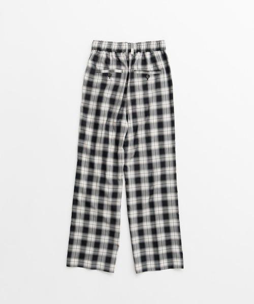 PRANK PROJECT(プランクプロジェクト)の「【2026Autumn Pre-Order】シルキーイージースラックス / Silky Easy Slacks(スラックス・レディース・ピンク/ブラック/マルチ・38/36)」の19枚目の写真