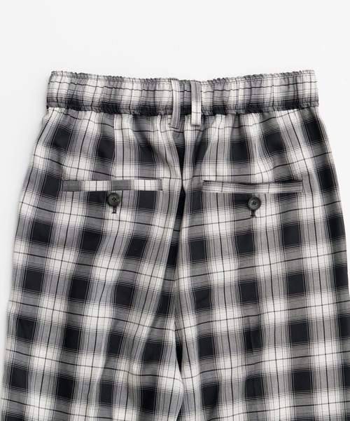 PRANK PROJECT(プランクプロジェクト)の「【2026Autumn Pre-Order】シルキーイージースラックス / Silky Easy Slacks(スラックス・レディース・ピンク/ブラック/マルチ・38/36)」の21枚目の写真