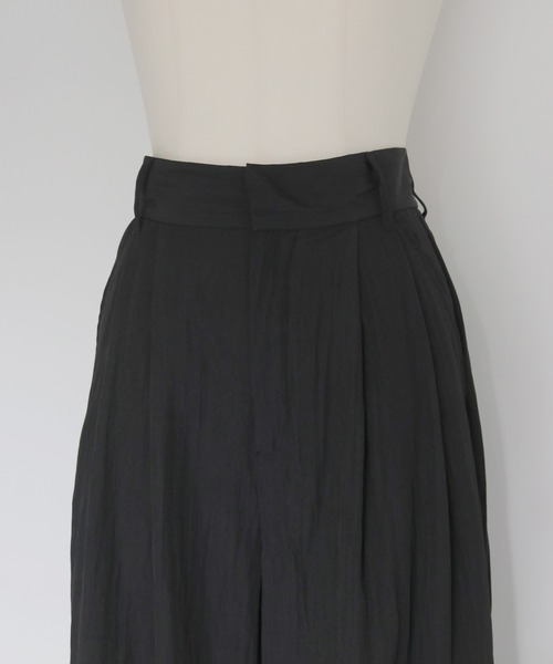 cheriella(シェリエラ)の「【cheriella】リネンライク タックレースパンツ LINEN-LIKE TUCKED LACE PANTS(スラックス・レディース・ブラウン/アイボリー/ブラック・FREE)」の17枚目の写真