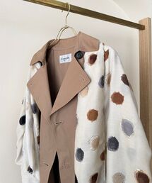 le.coeur blanc | 《WEB限定》ランダムドットストール(ストール/ショール)
