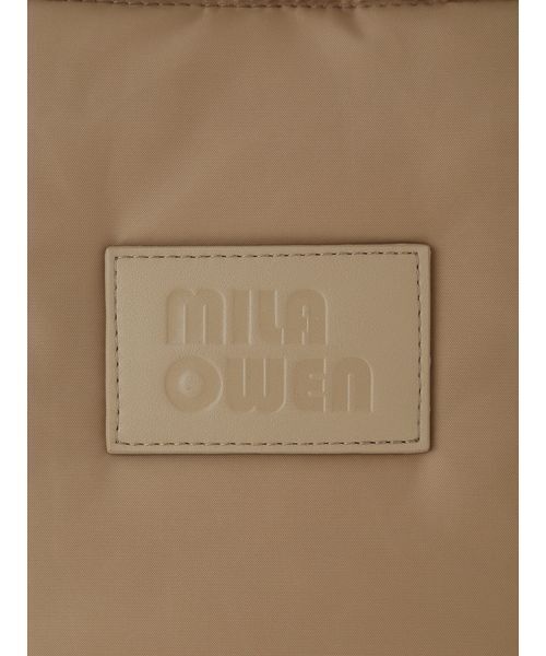 Mila Owen(ミラオーウェン)の「【WEB限定】パデッドショルダー(ショルダーバッグ・レディース・ライトピンク/ブラック/ベージュ/ブラウン・F)」の12枚目の写真