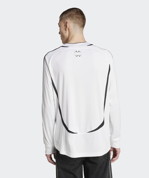 adidas（アディダス）の「チームガイスト アディカラー 長袖Tシャツ / ロンT / アディダスオリジナルス adidas Originals（Tシャツ/カットソー・メンズ・ホワイト・SMALL/MEDIUM/LARGE/X-LARGE/XX-LARGE/X-SMALL/XX-SMALL/3XL）」の2枚目の写真