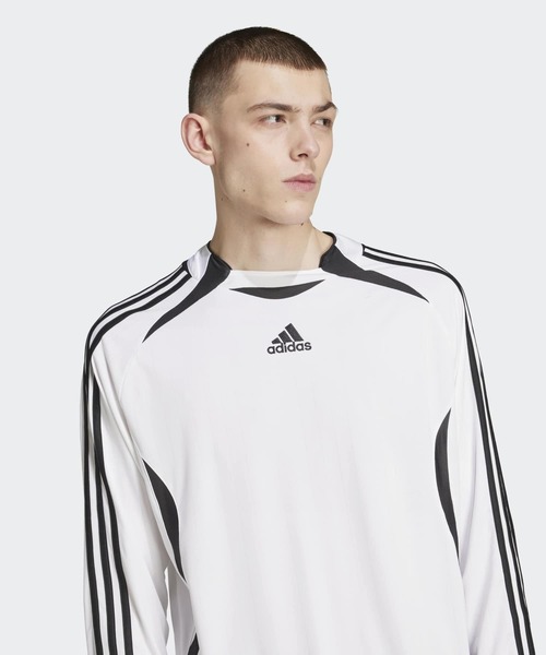 adidas（アディダス）の「チームガイスト アディカラー 長袖Tシャツ / ロンT / アディダスオリジナルス adidas Originals（Tシャツ/カットソー・メンズ・ホワイト・SMALL/MEDIUM/LARGE/X-LARGE/XX-LARGE/X-SMALL/XX-SMALL/3XL）」の3枚目の写真