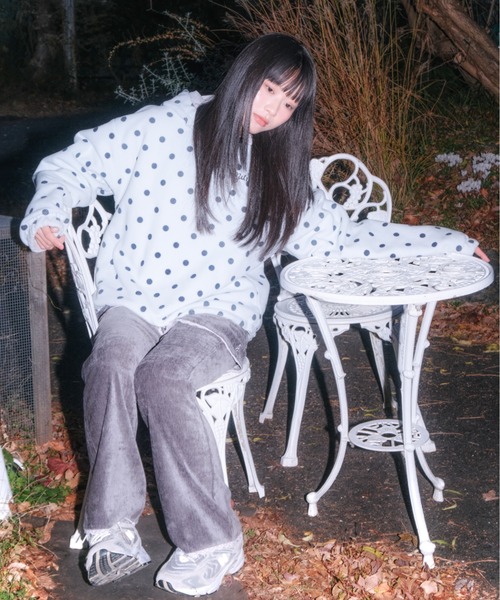 twins(nemne store)(ツインズ)の「Velvet Layered Skirt Pants(その他パンツ・レディース・Black/グレー・フリー)」の14枚目の写真