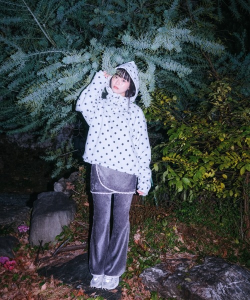 twins(nemne store)(ツインズ)の「Velvet Layered Skirt Pants(その他パンツ・レディース・Black/グレー・フリー)」の15枚目の写真