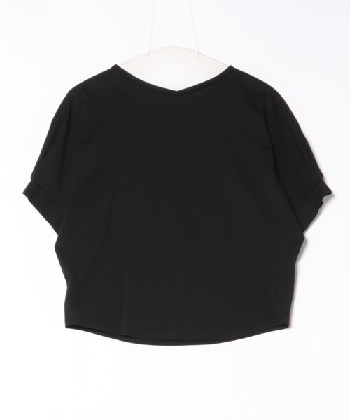 STRAWBERRY-FIELDS(ストロベリーフィールズ)の「ソルシード天竺_半袖ドルマンTシャツ(Tシャツ/カットソー・レディース・キャメル/オフホワイト/ブラック・2)」の12枚目の写真