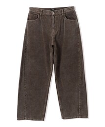 BEAMS HEART | コーデュロイ カーブ ワイド パンツ(デニムパンツ)