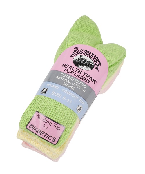 Railroad Sock(レイルロードソック)の「【THE RAILROAD SOCK / レイルロードソック】RS635 HEALTHTRAK WOMEN'S THERAPEUTIC SOCKS(ソックス/靴下・レディース・その他1/その他2/その他3/その他4・FREE)」の16枚目の写真